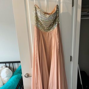 Sherri Hill floor length prom dress